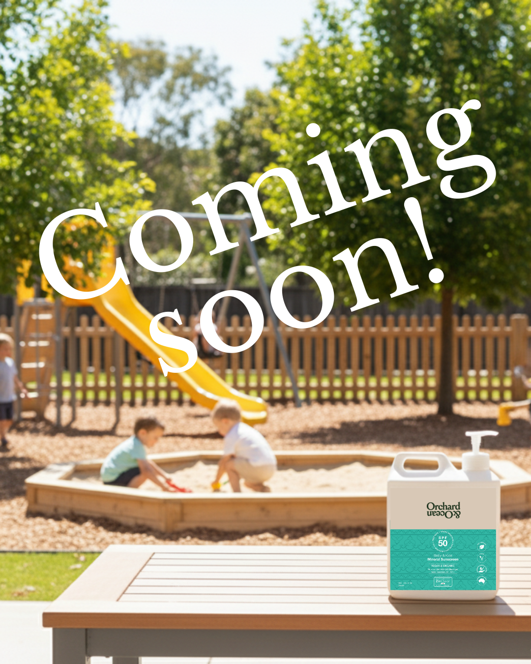 COMING SOON!! Baby & Kids Sunscreen - 1 KG