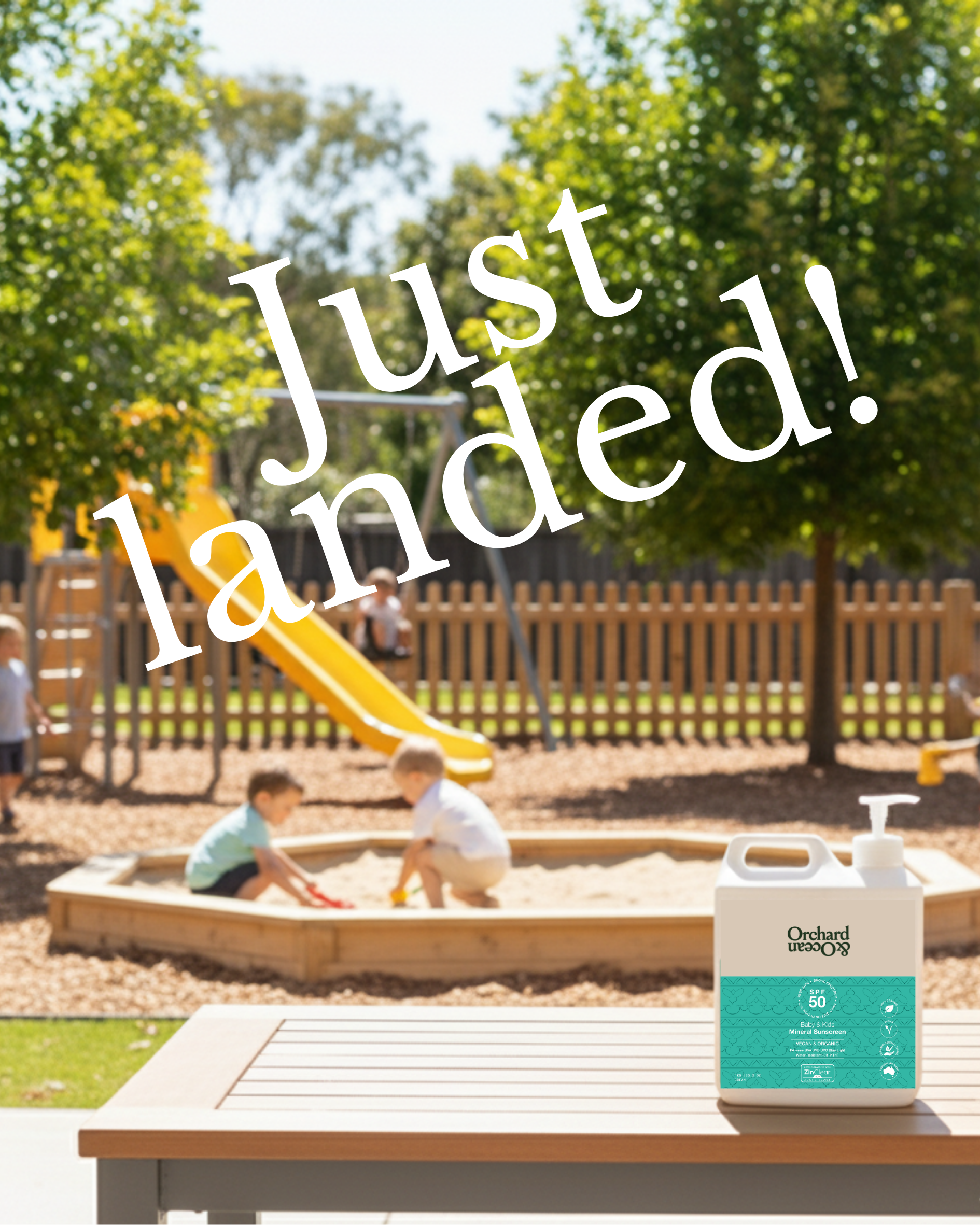 NEW!! Baby & Kids Sunscreen - 1 KG