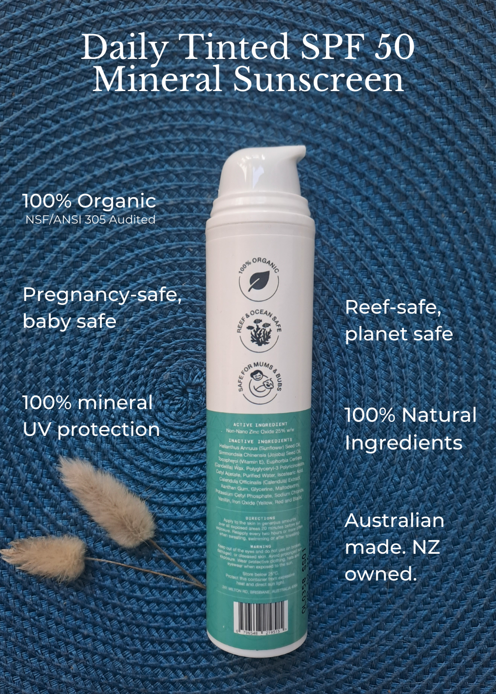 Daily Tinted SPF50 Mineral Sunscreen